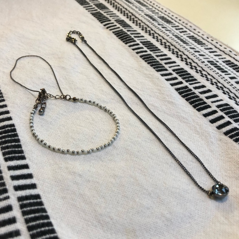 Cute bracelet and necklace